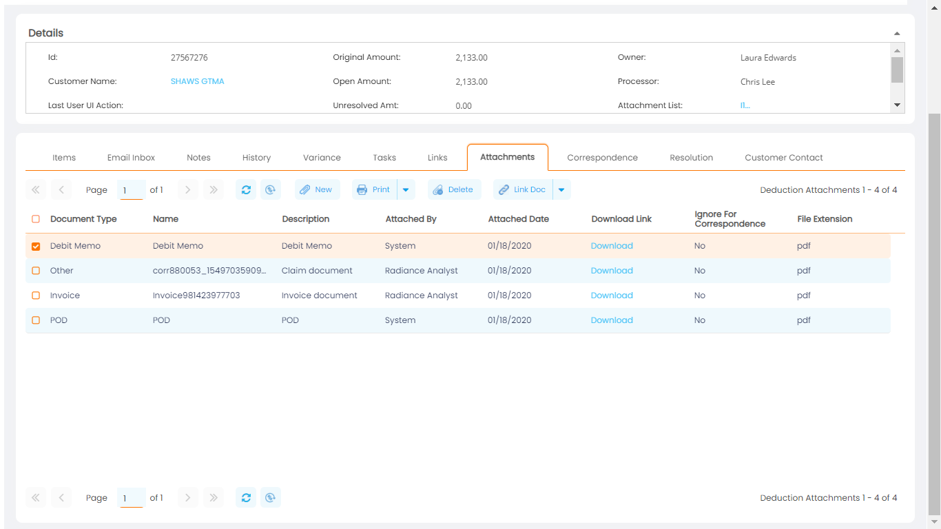 Real-time visibility to stakeholders