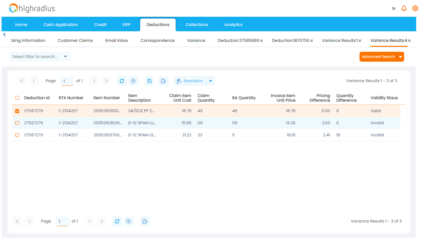 Automated Research for Non-Trade Deductions