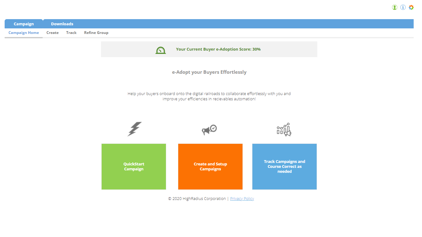 Simplified customer onboarding