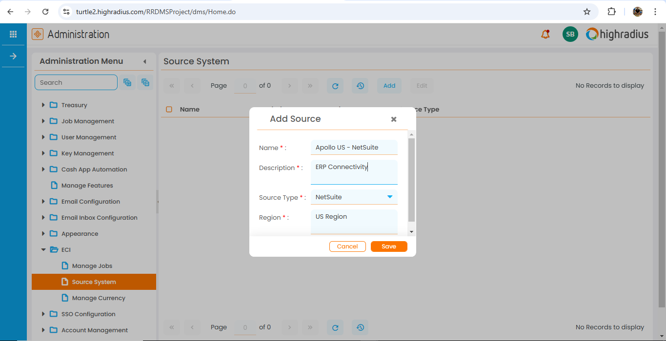 Bank and ERP Connectivity