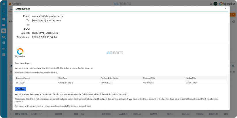 Dunning Emails