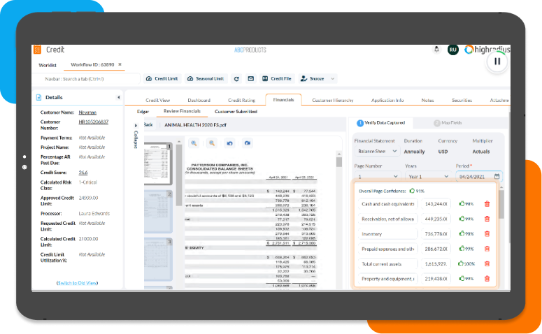 Assisted Financial Data Mapping