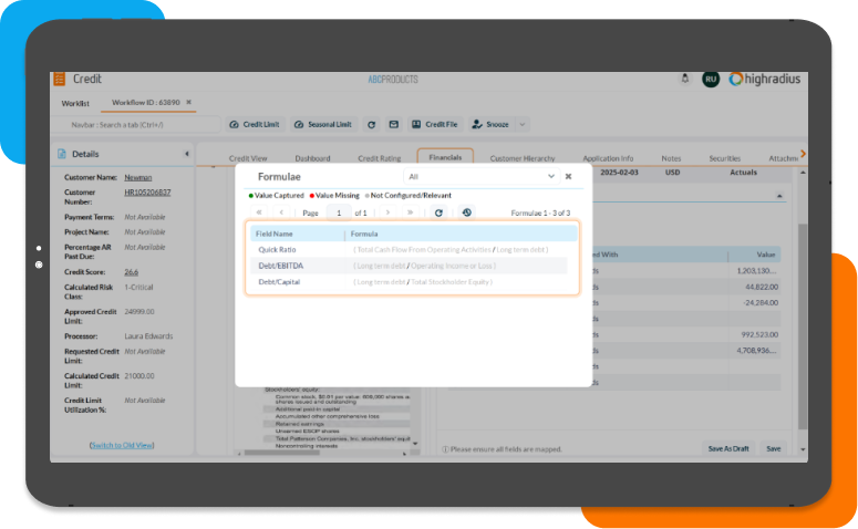 Extract Financial Data