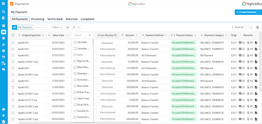 Vendor Payment Initiation