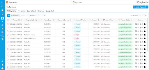 Payment Monitoring