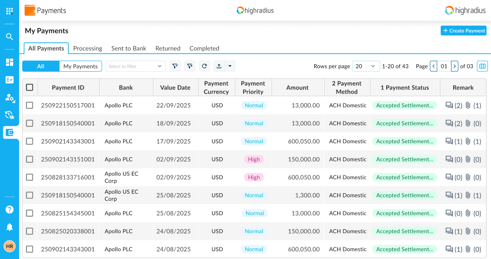 Payment Monitoring
