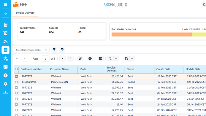 Email Invoice Delivery