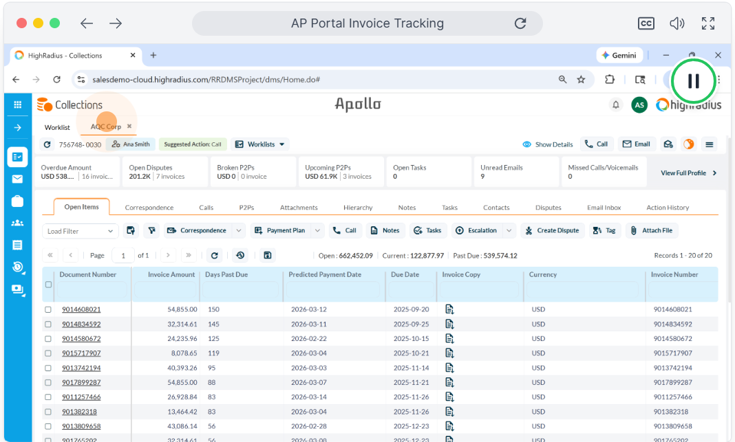 AP Portal Invoice Tracking