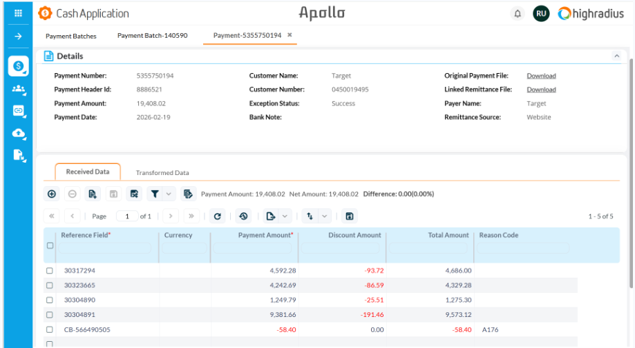 AP Portal Remittance Capture