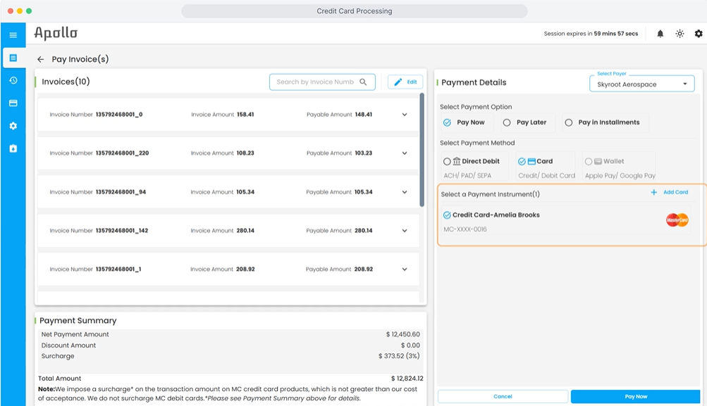 Credit Card Processing