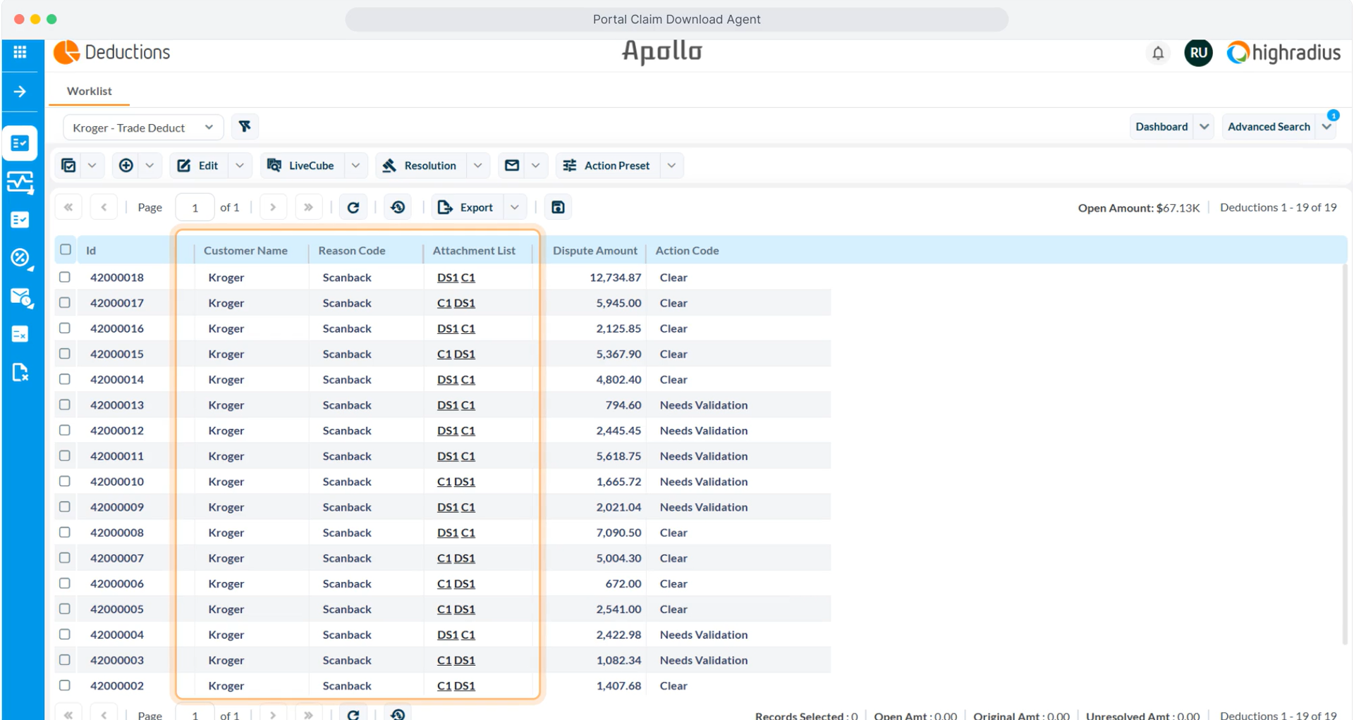 Portal Claim Download