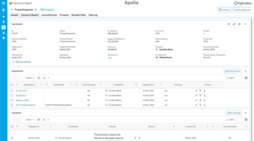 Prepaid Expense Substantiation 