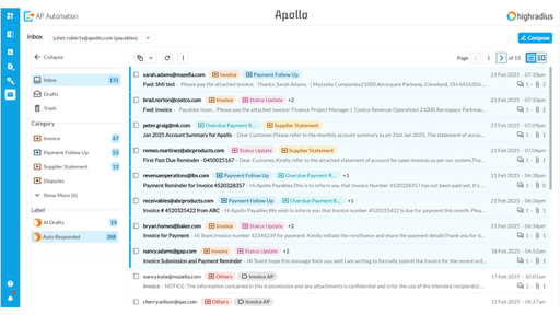 Supplier Email Response