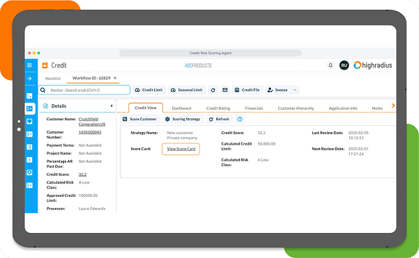 Agentic AI credit decisioning software orchestrating automated credit decisions, approvals, and risk escalation
