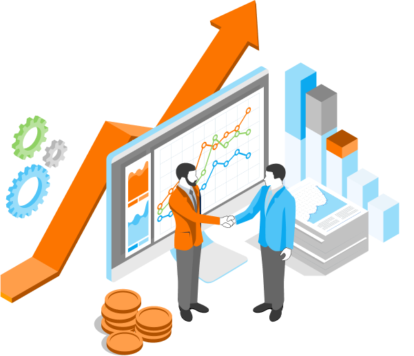 Finance team working together to streamline account reconciliation