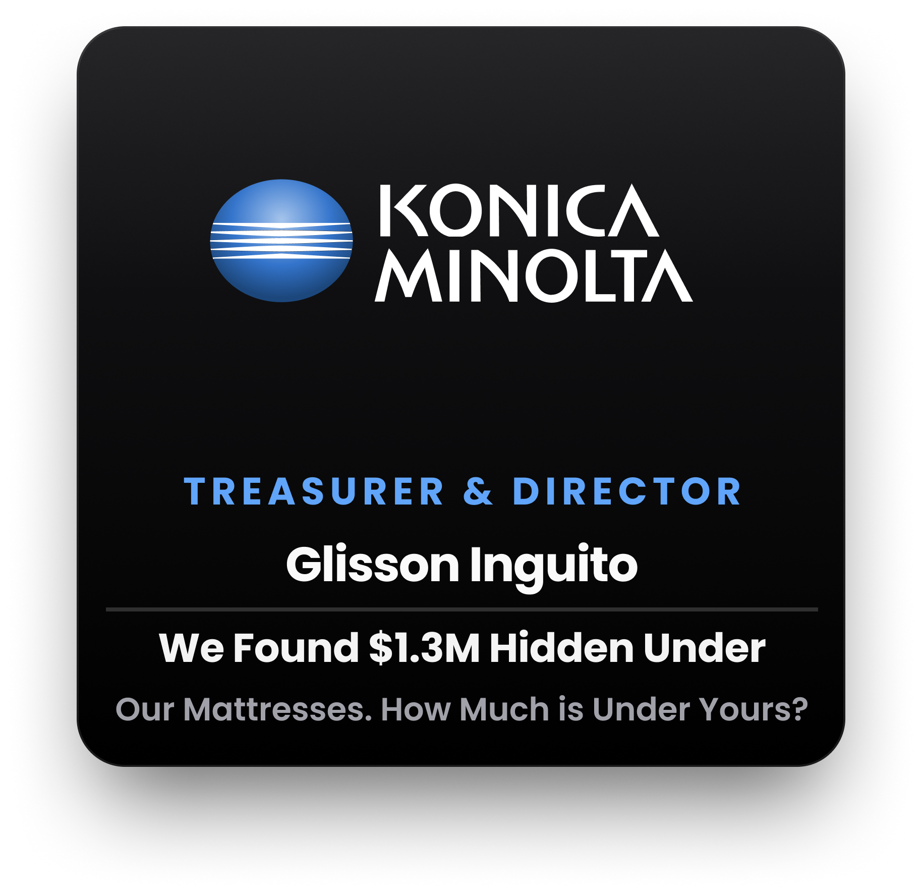 Konica Minolta Session - Glisson Inguito