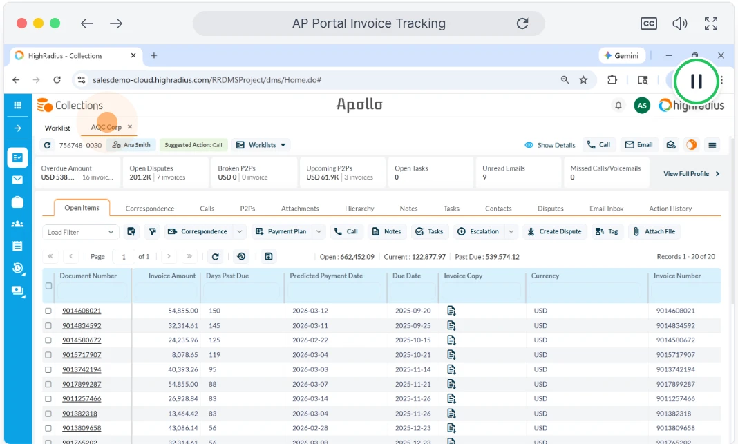 AP Portal Invoice Tracking