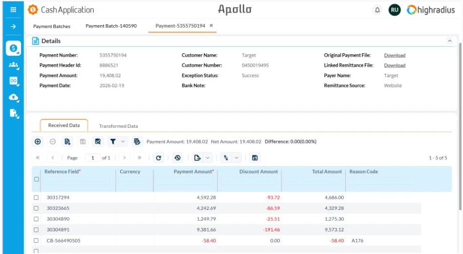 AP Portal Remittance Capture