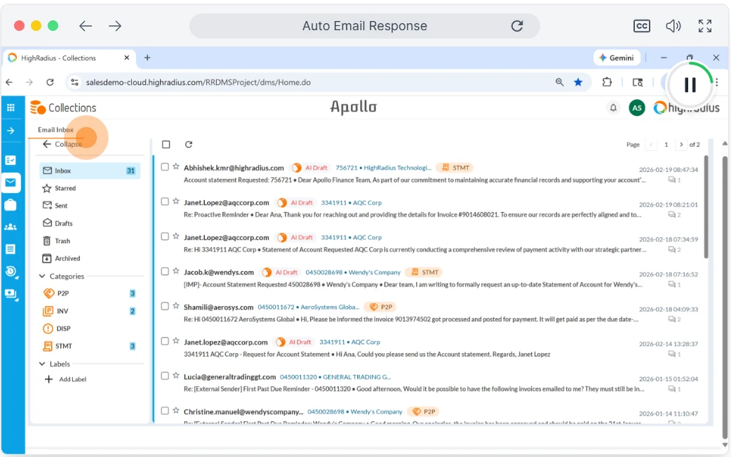 Auto-Email Response
