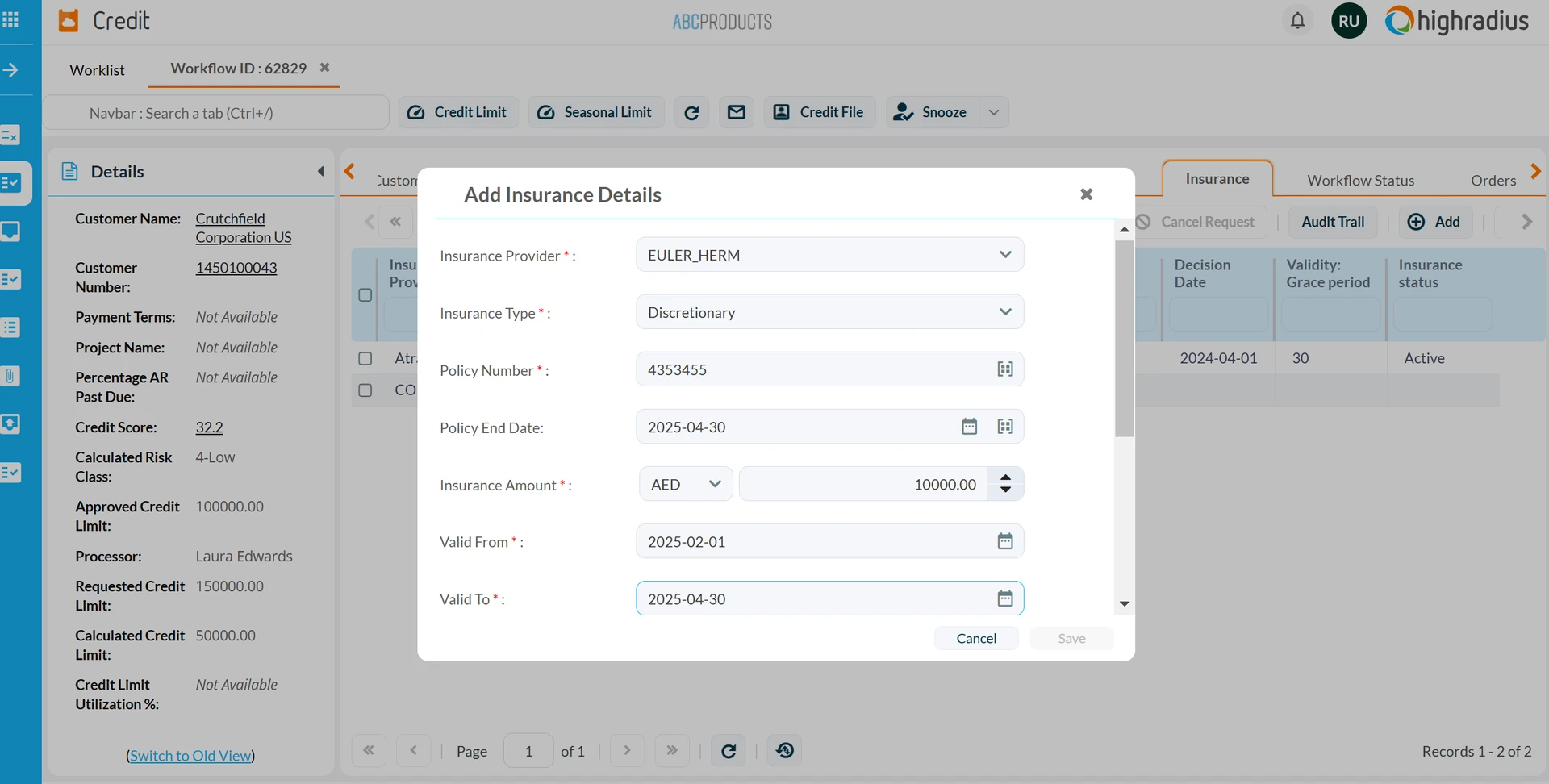 Insurance Agency Integration
