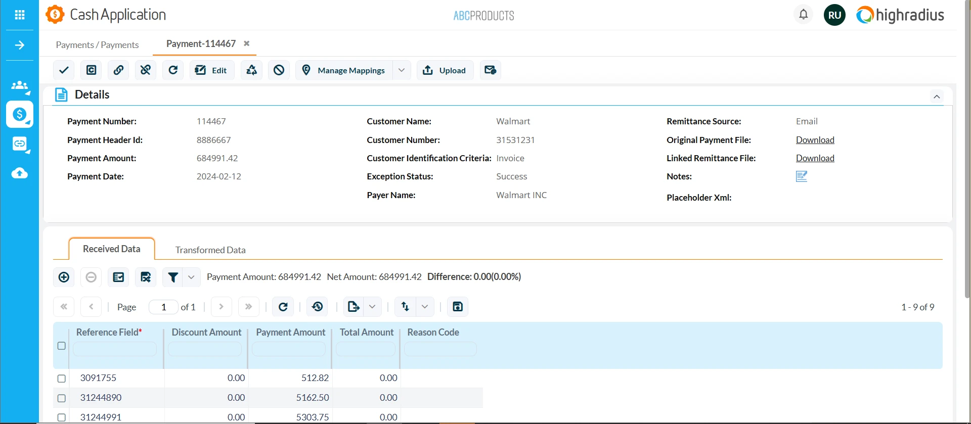 Payment Remittance Linking
